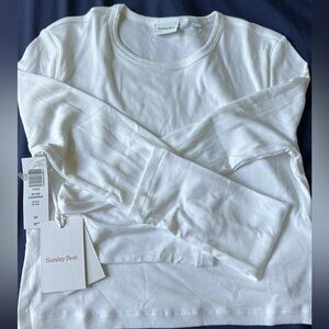 Aritzia White Long Sleeve